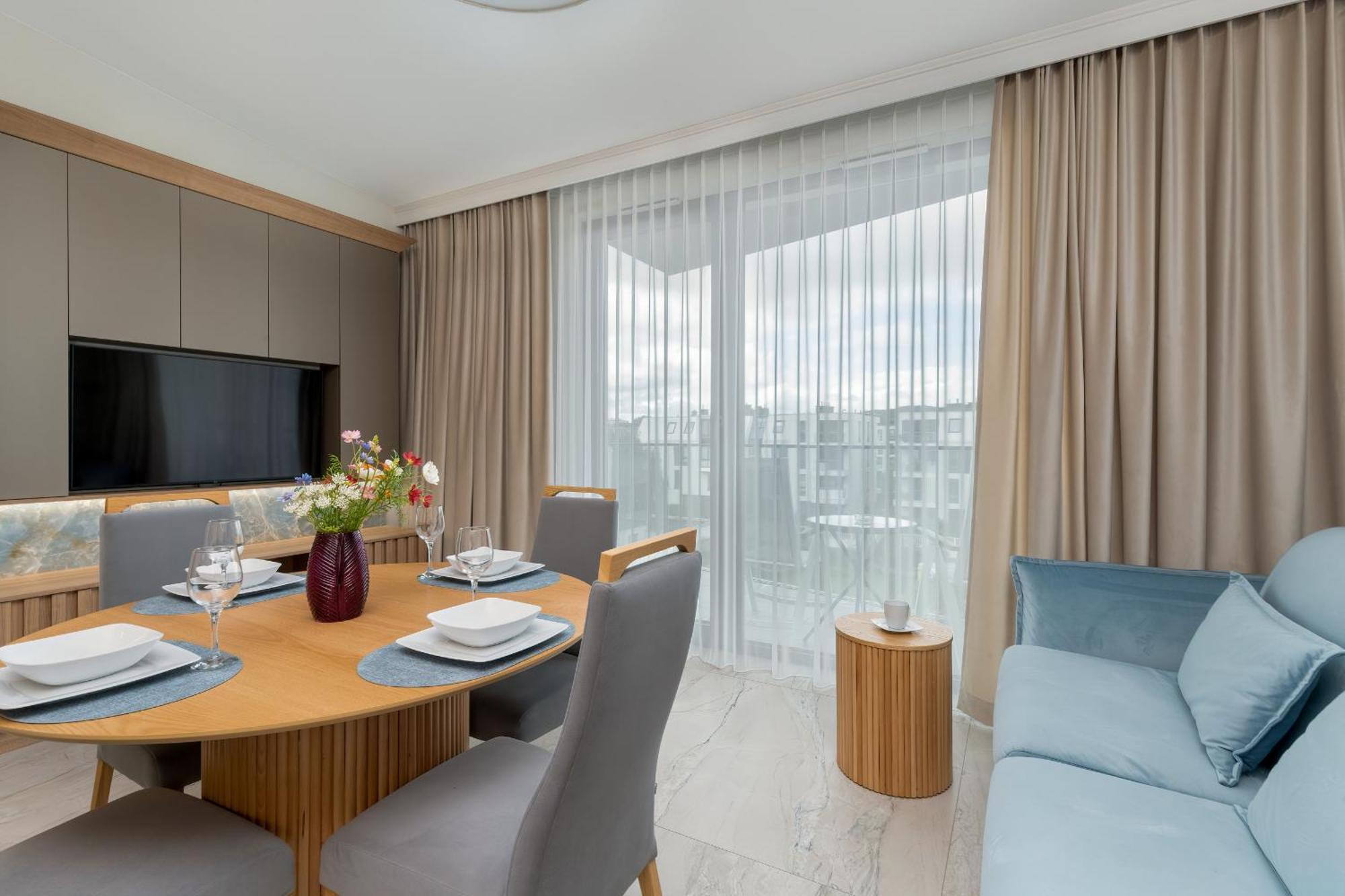 Elegancki Apartament W Sopocie Z Parkingiem I Klimatyzacja Blisko Plazy By Rent Like Home Sopot Eksteriør bilde